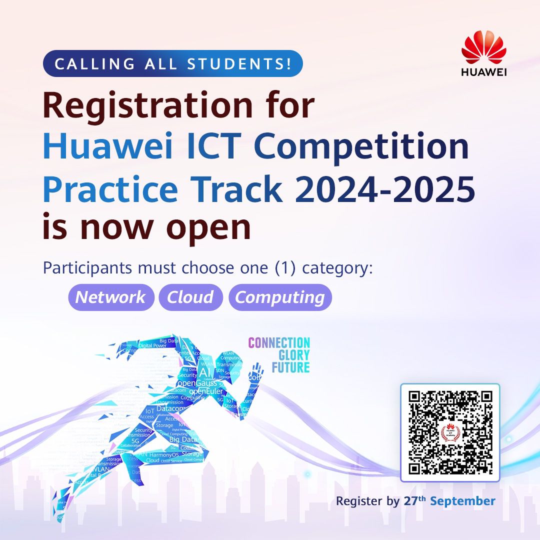 Huawei ICT Competition Registration QR Code