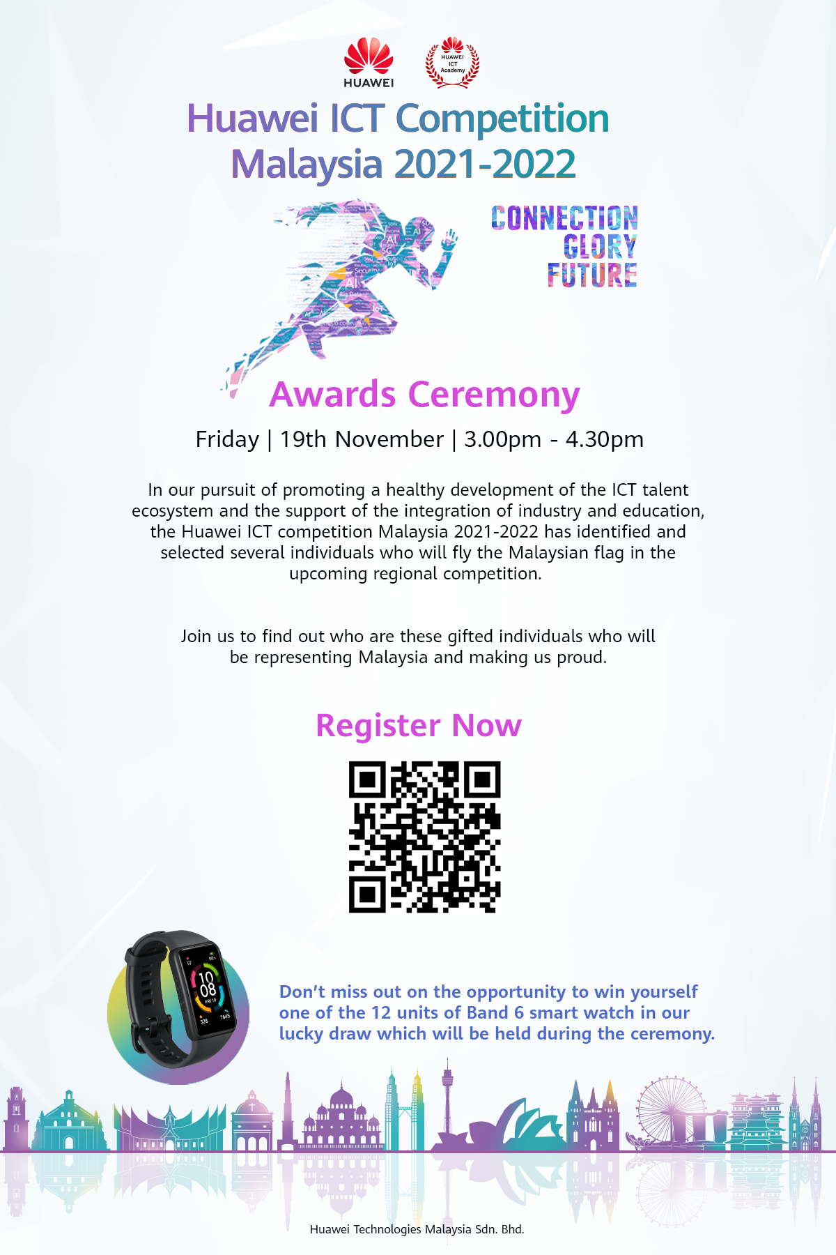 Invitation to Award Ceremony of Huawei ICT Competition Malaysia 2021 202264
